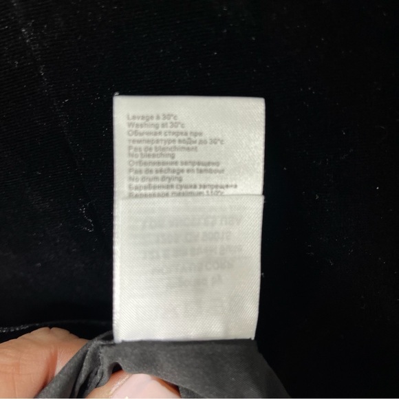 Molly Bracken Velvet One Button Blazer Black Size Small - Picture 6 of 6